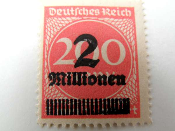 1923 Weimar Republic Stamp