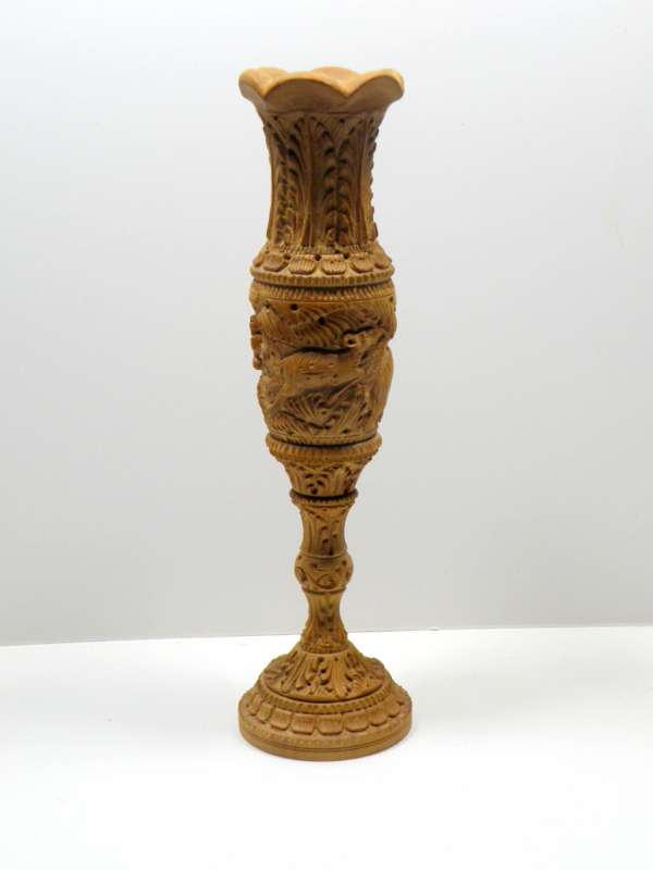 Sandalwood Candle Holder