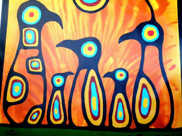 CHRISTIAN MORRISSEAU PAINTING
