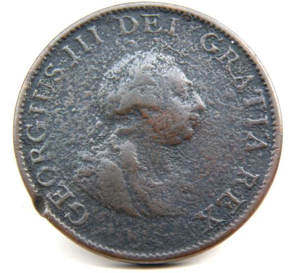 1799 GREAT BRITAIN HALF PENNY COIN